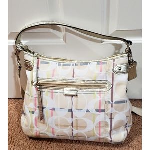 Coach Daisy Tattersall Convertible Hobo